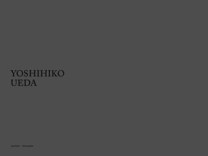 YOSHIHIKO UEDA | 上田義彦