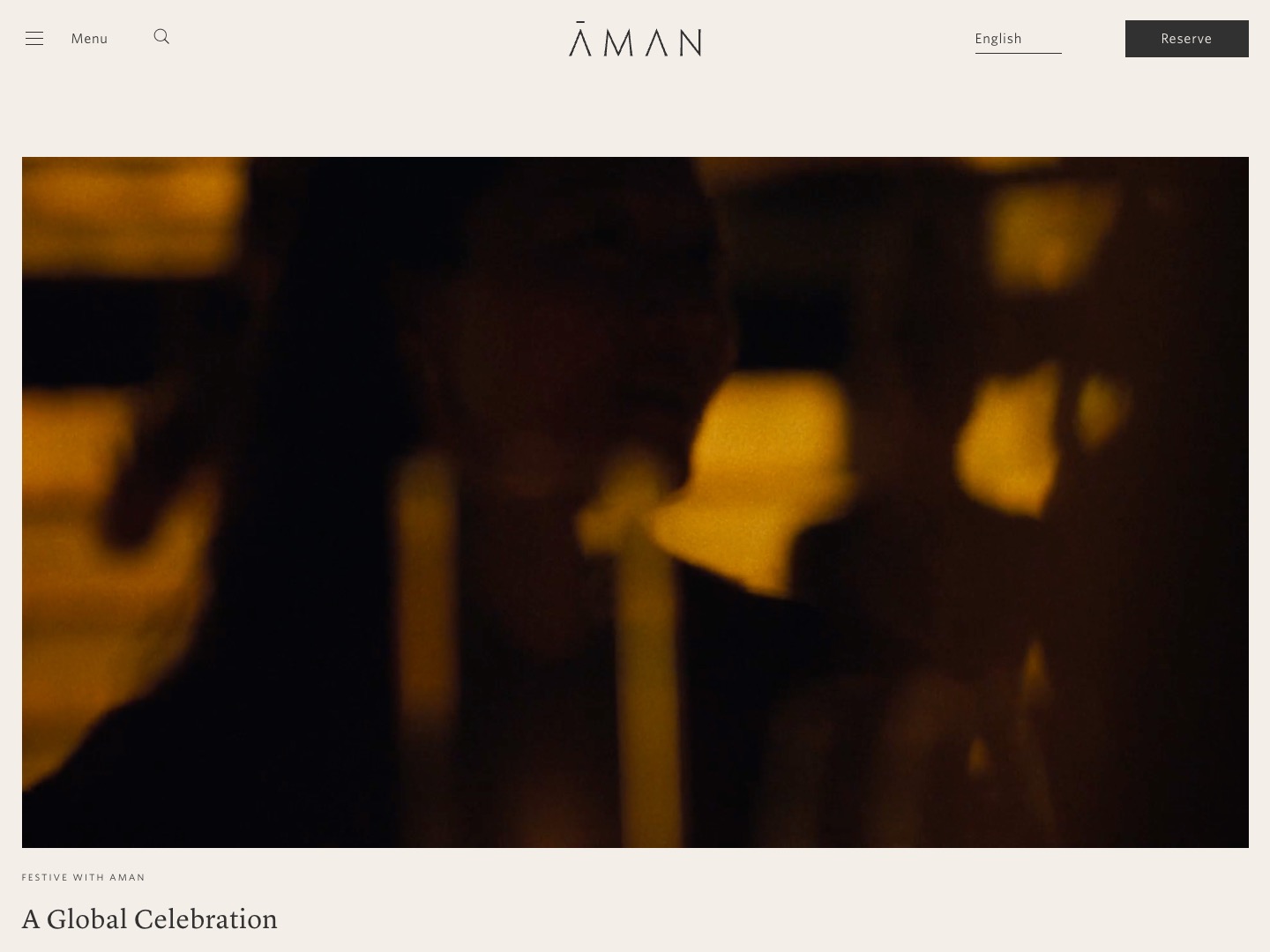 Aman Resorts, Hotels & Residences