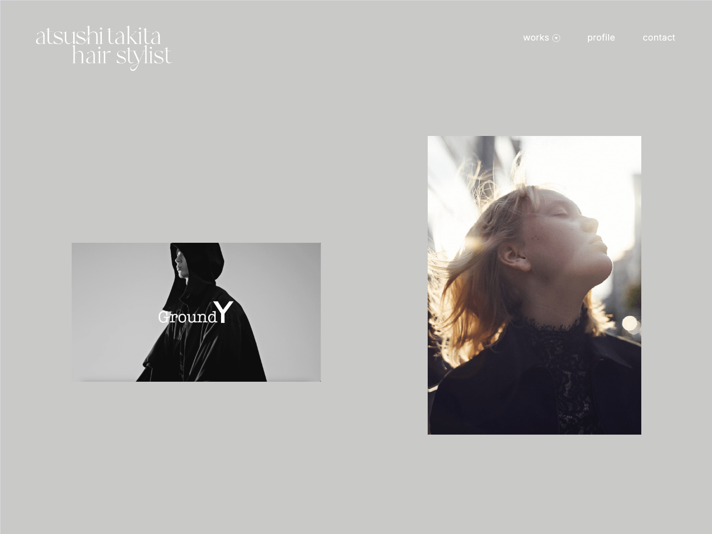 Profile / Atsushi Takita Hairstylist